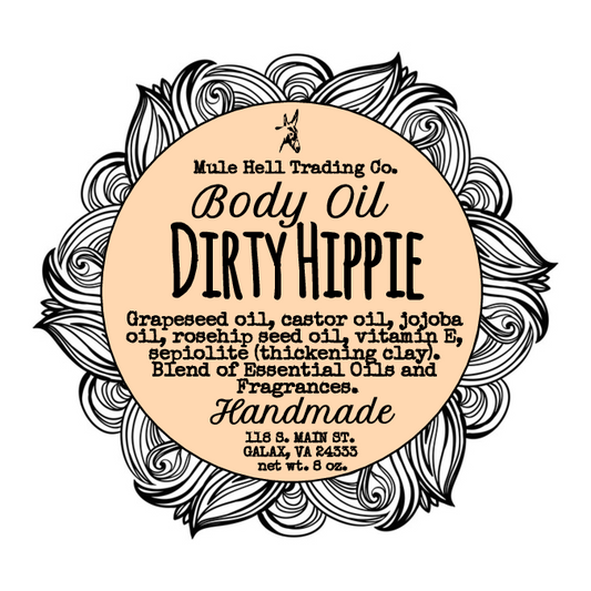 Dirty Hippie Body Oil
