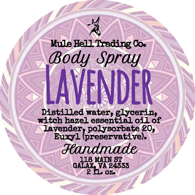 Lavender Body Spray