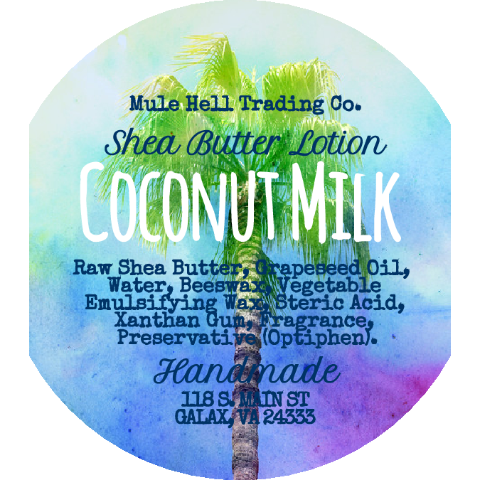 Coconut Milk Shea Butter Lotion