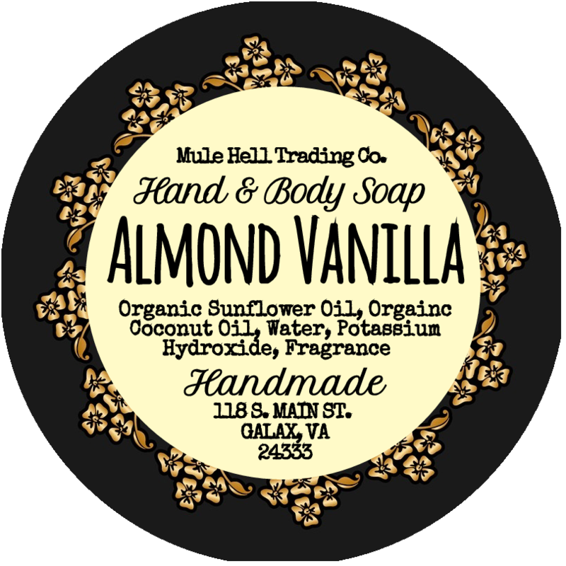 Almond Vanilla Liquid Soap
