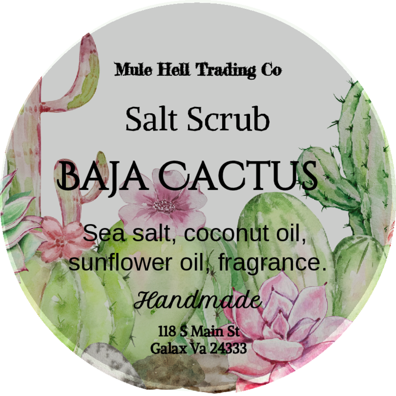 Baja Cactus Salt Scrub