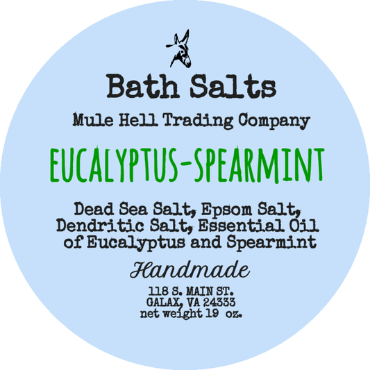 Eucalyptus & Spearmint Bath Salts