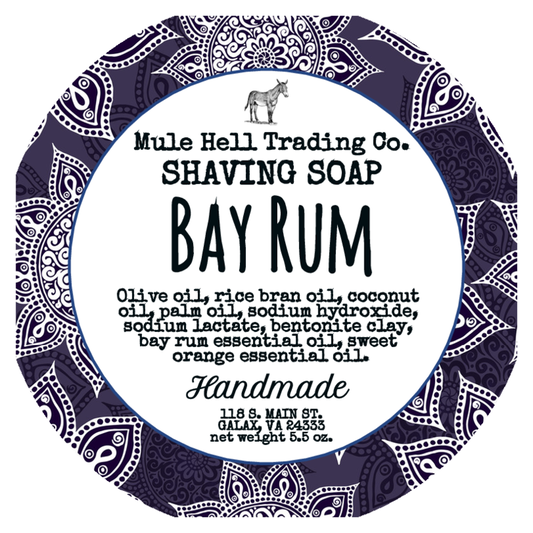Bay Rum Shave Bar
