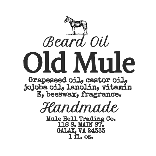 Old Mule Beard Oil