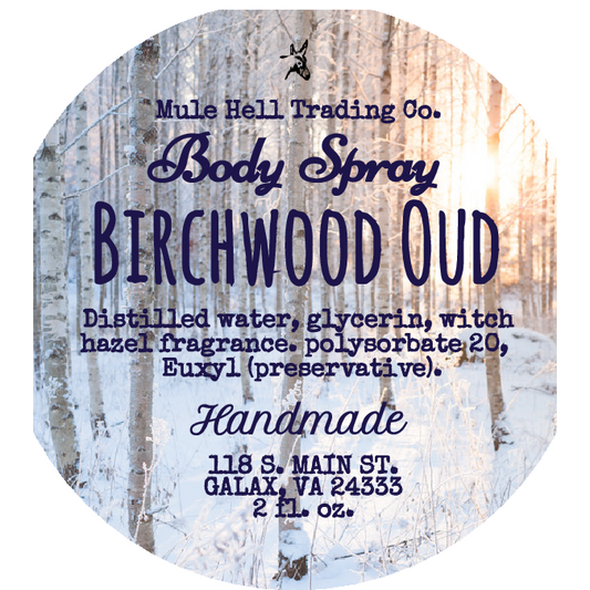 Birchwood Oud Body Spray