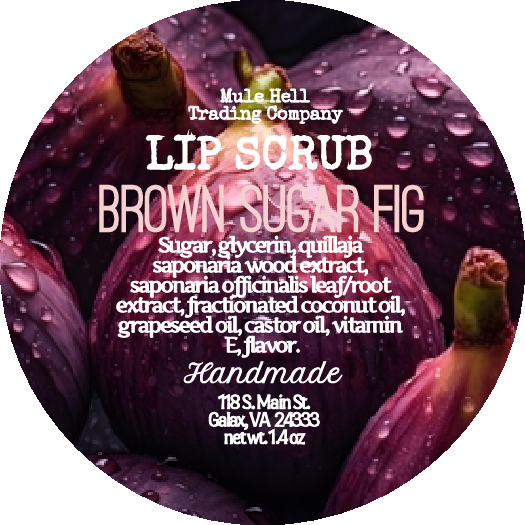 Brown Sugar Fig Lip Scrub