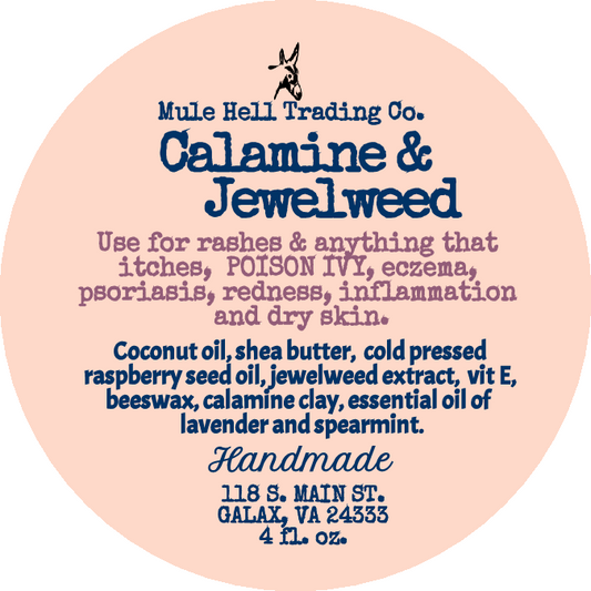 Calamine + Jewelweed (topical rub)