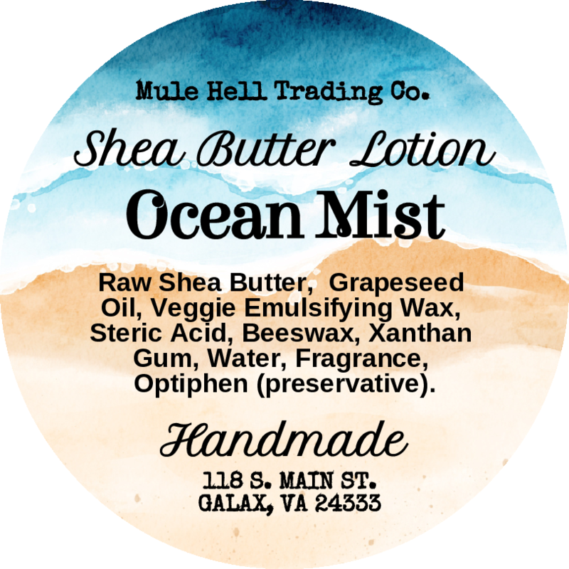 Ocean Mist Shea Butter Lotion