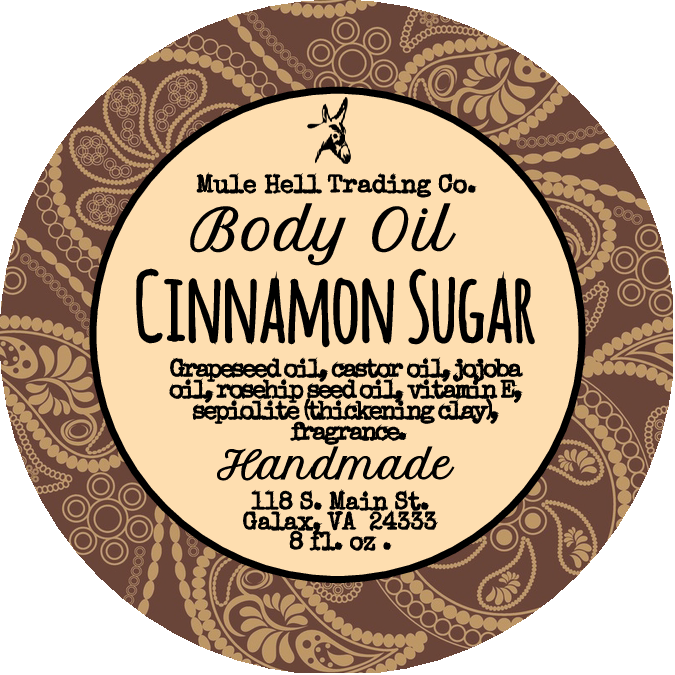 Cinnamon Sugar Body Oil