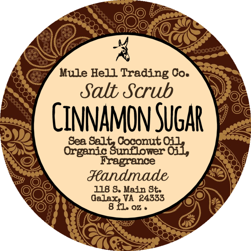 Cinnamon Sugar Salt Scrub