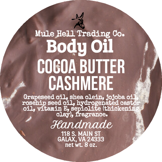 Cocoa Butter Cashmere Body Oil