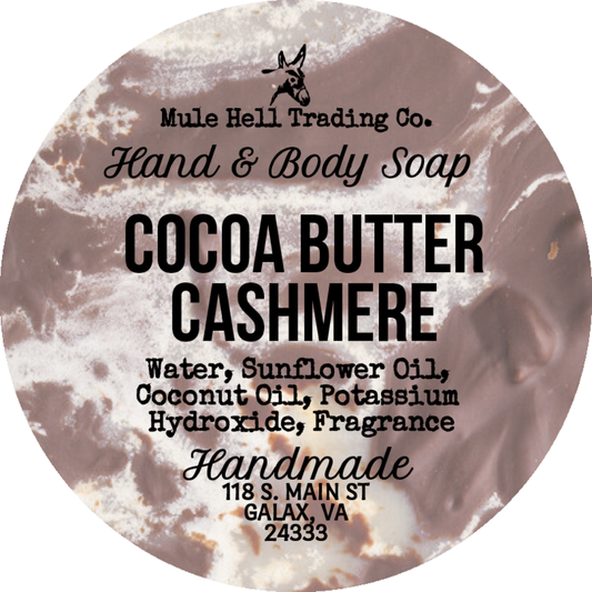 Cocoa Butter Cashmere Liquid Soap