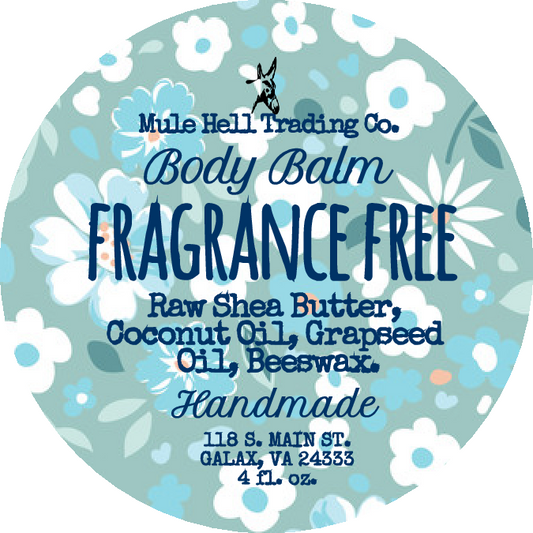 Fragrance Free Body Balm