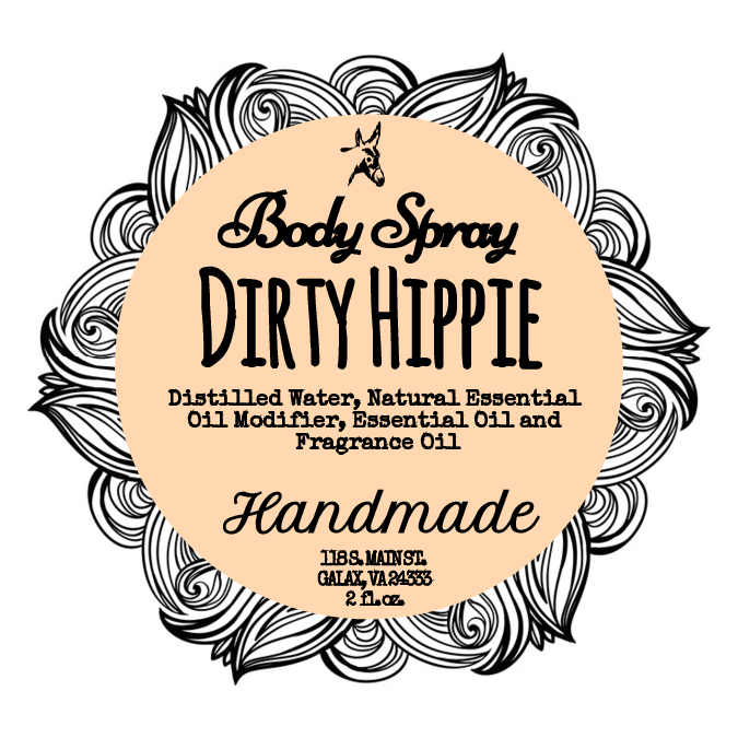 Dirty Hippie Body Spray