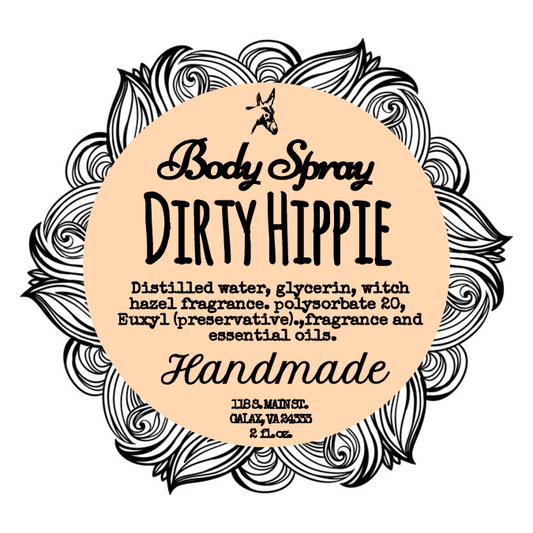 Dirty Hippie Body Spray
