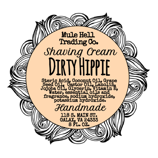 Dirty Hippie Shaving Cream
