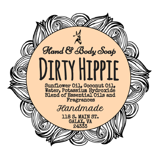 Dirty Hippie liquid Soap