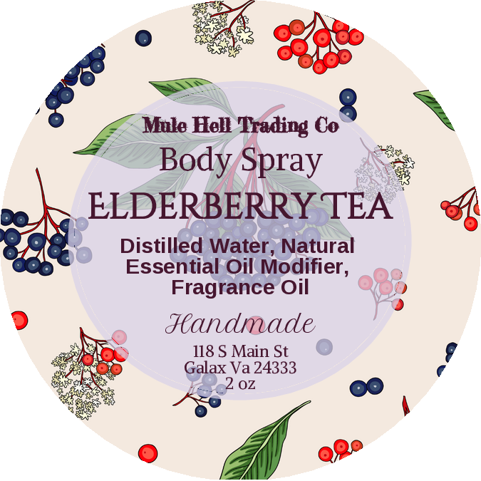 Elderberry Tea Body Spray