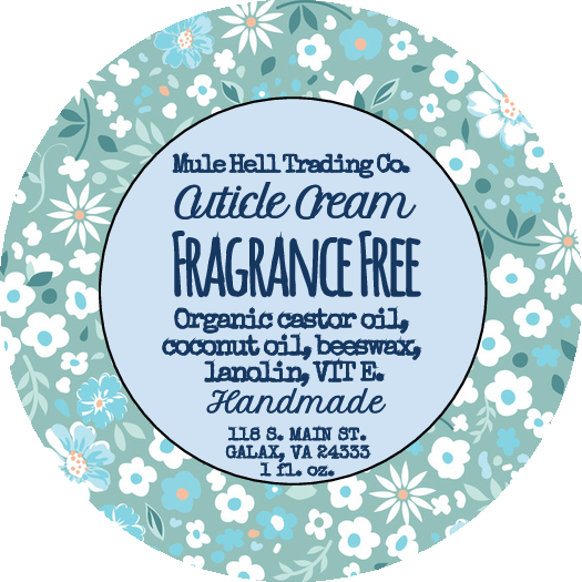 Fragrance Free Cuticle Cream