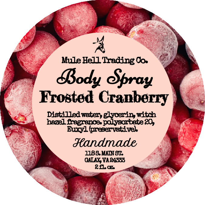 Frosted Cranberry Body Spray