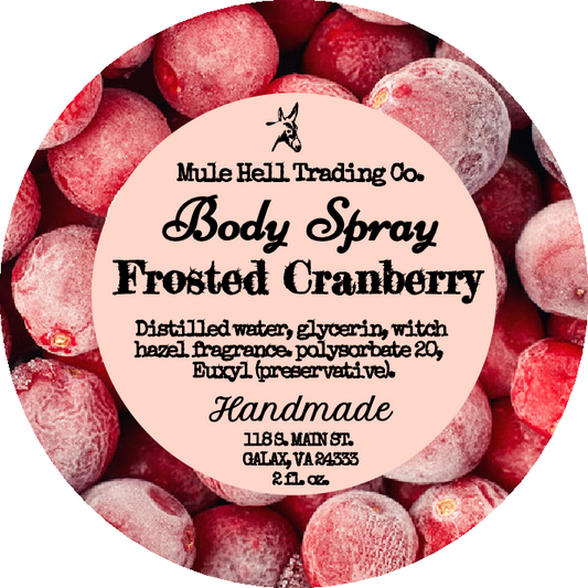 Frosted Cranberry Body Spray