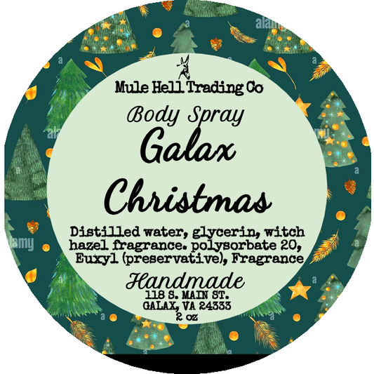 Galax Christmas Body Spray