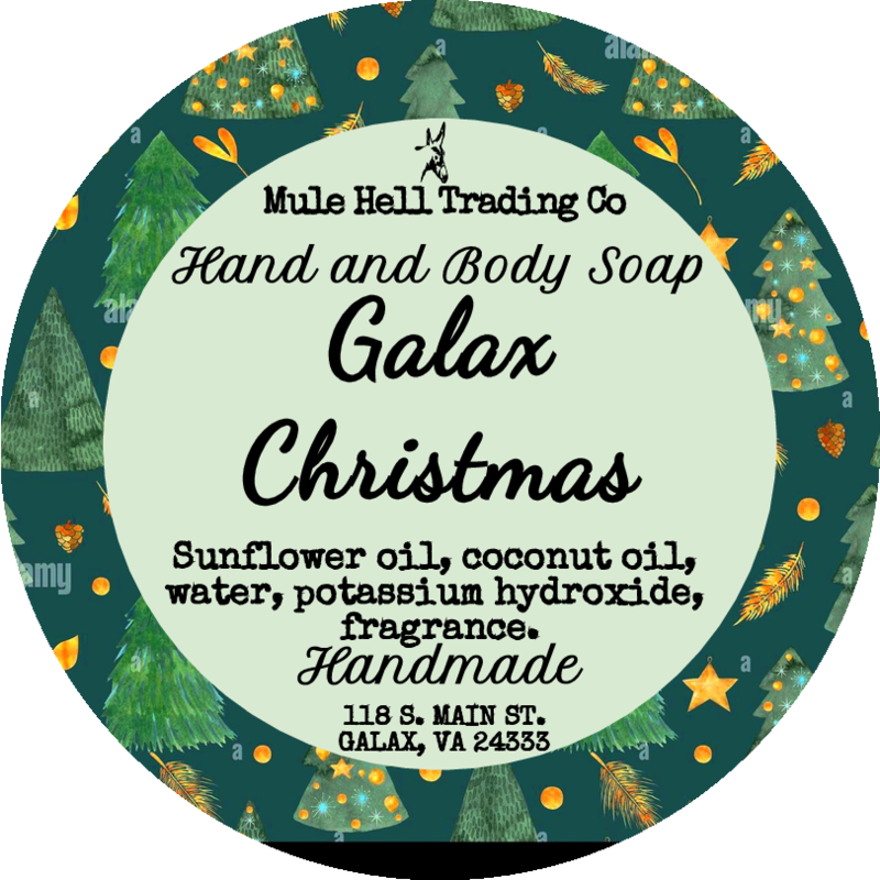 Galax Christmas Liquid Soap