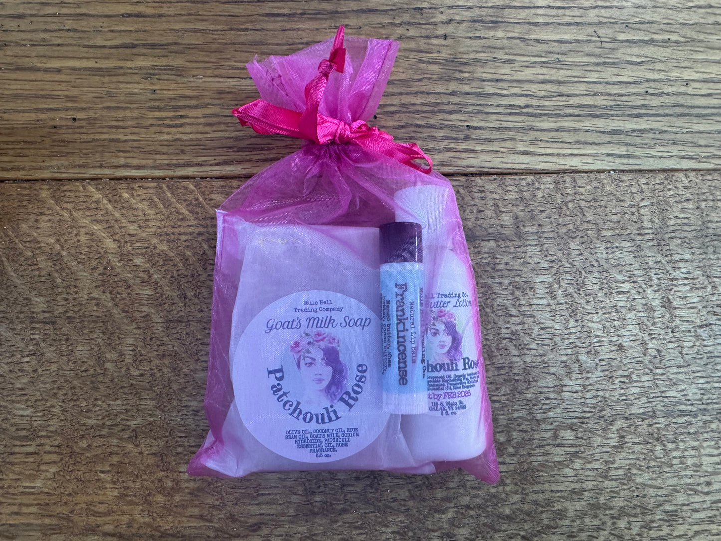 Patchouli Rose - Bar Gift Set