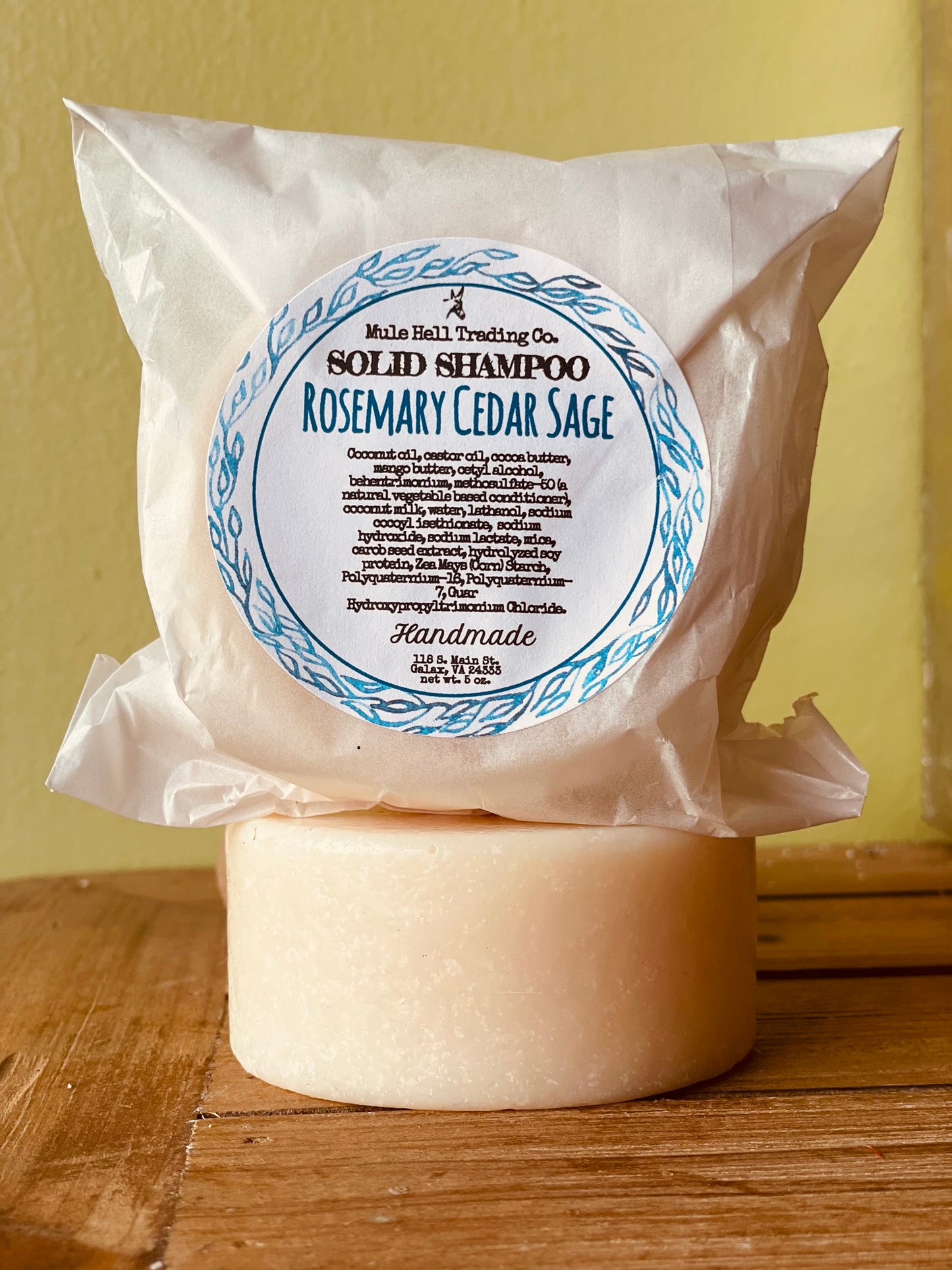 Solid Shampoo Bar