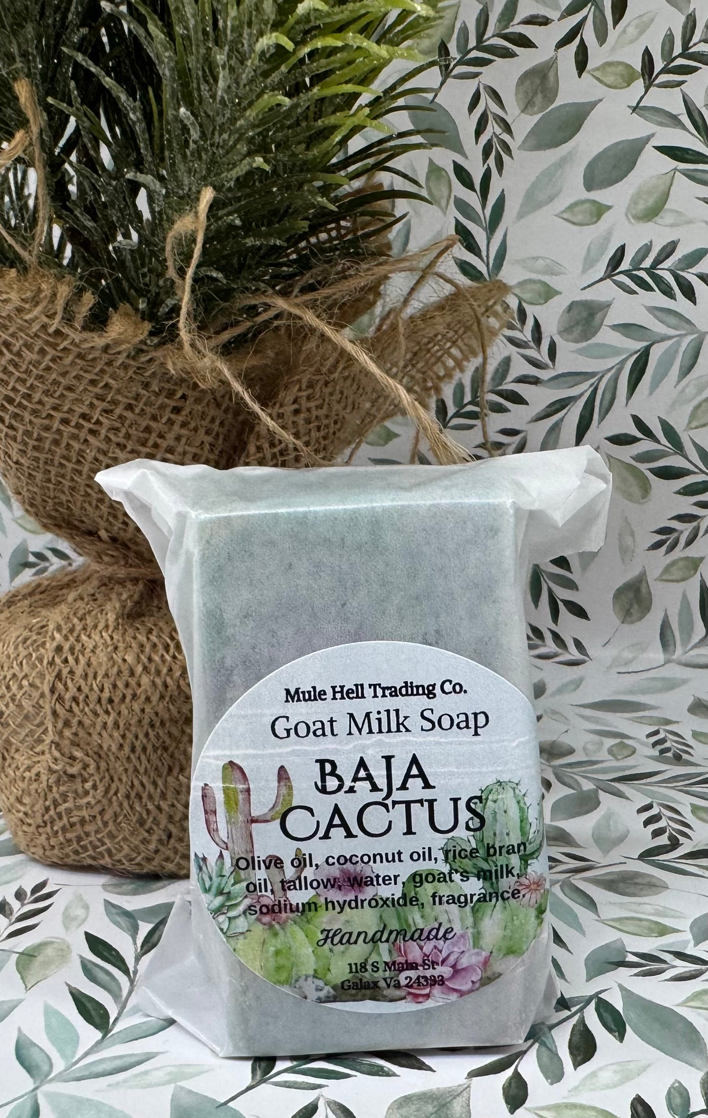 Baja Cactus Soap, Lotion, and Lip Balm Gift Set