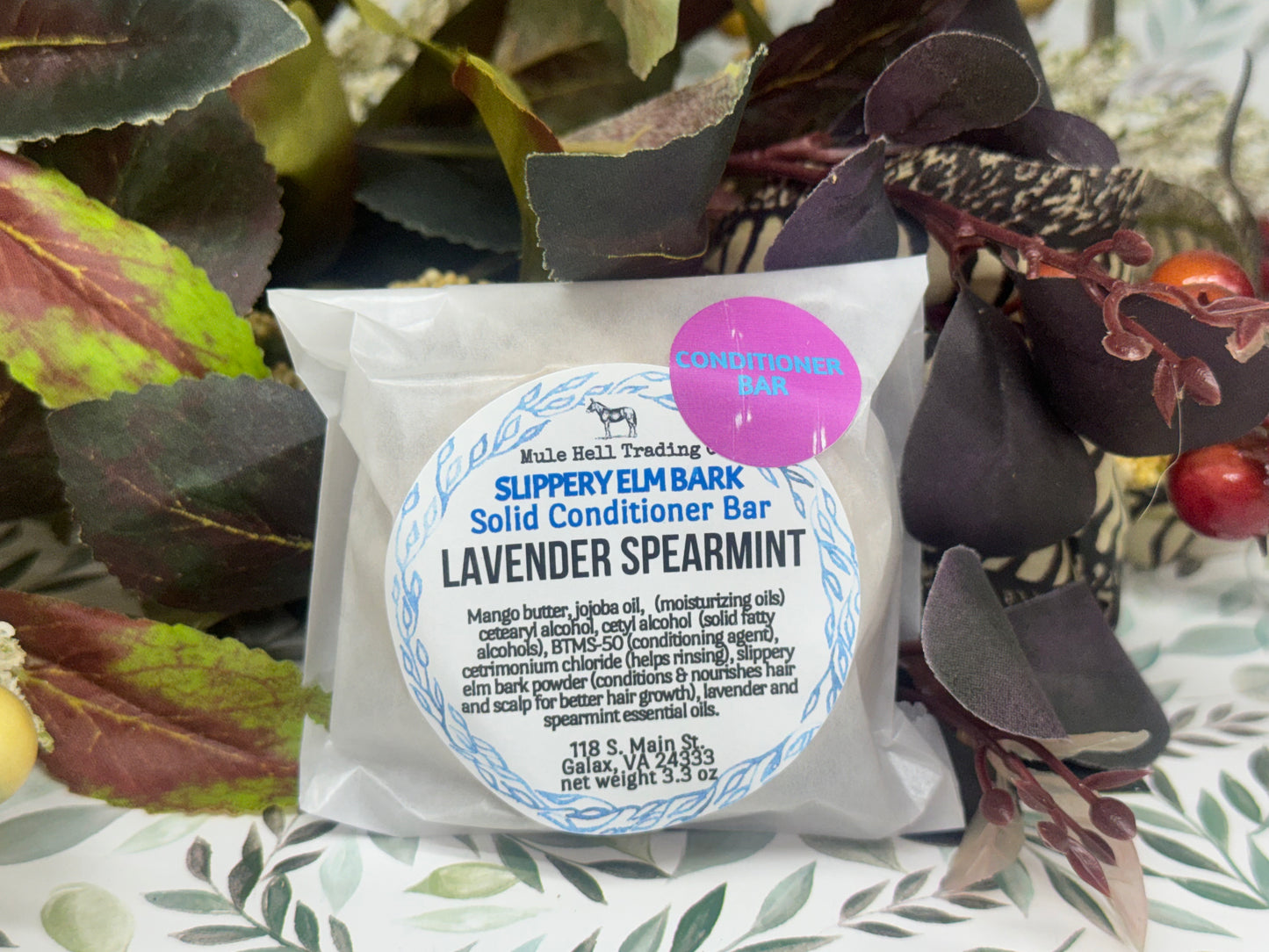 Calamine and Jewelweed Shampoo Bar and Conditioner Bar Gift Set