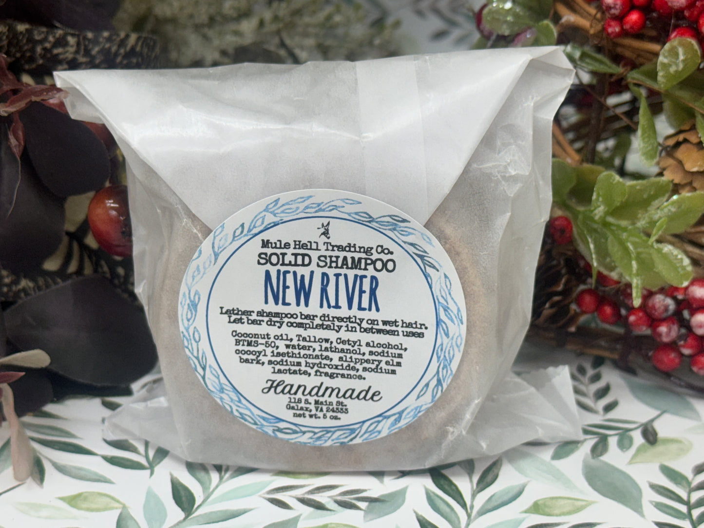 New River Shampoo Bar and Conditioner Bar Gift Set