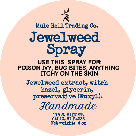 Jewelweed Spray