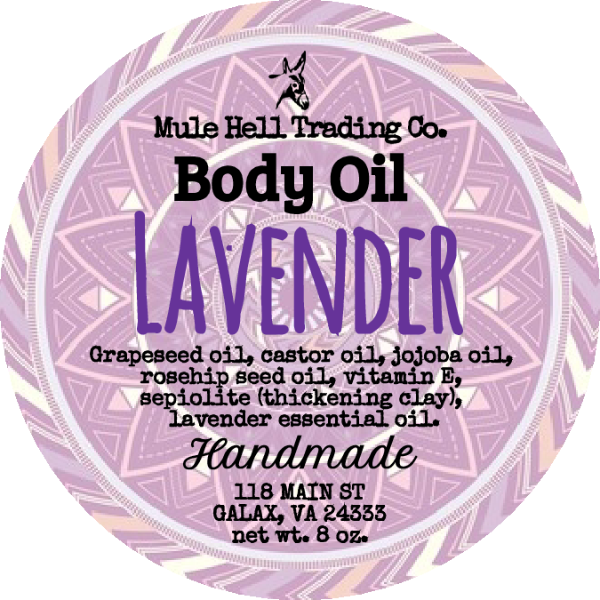 Lavender Body Oil