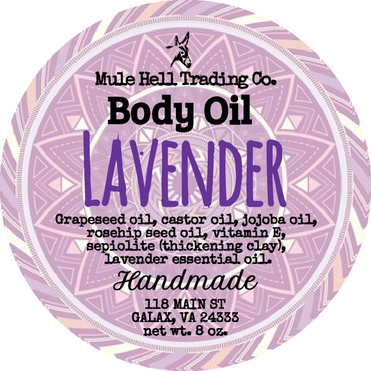 Lavender Body Oil
