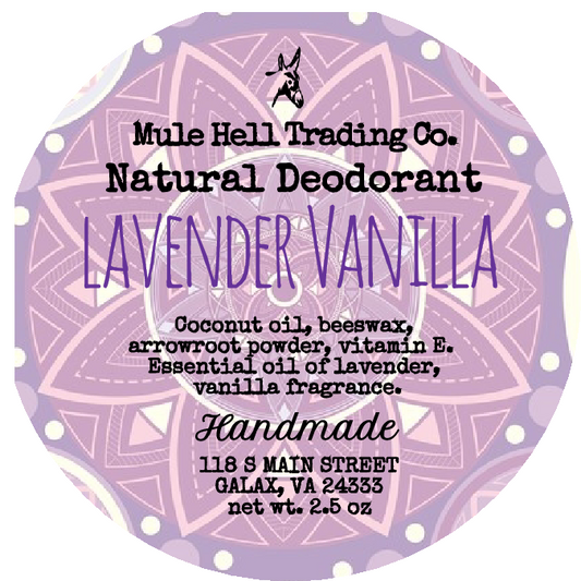Lavender Vanilla Deodorant