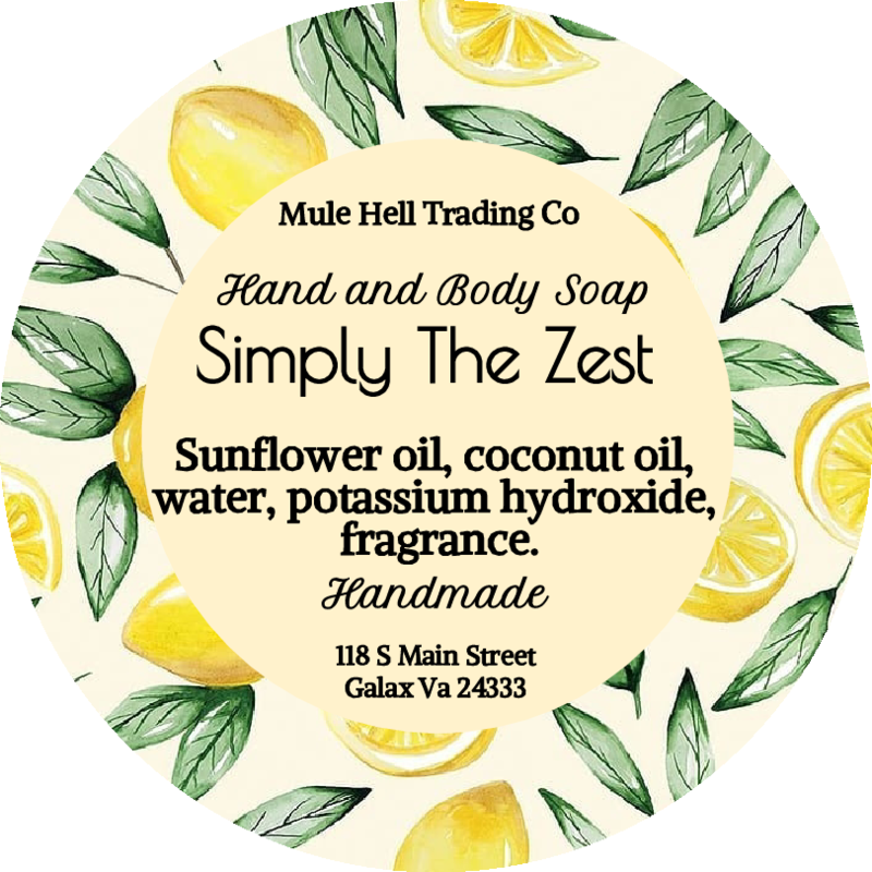 Simply the Zest Liquid Soap