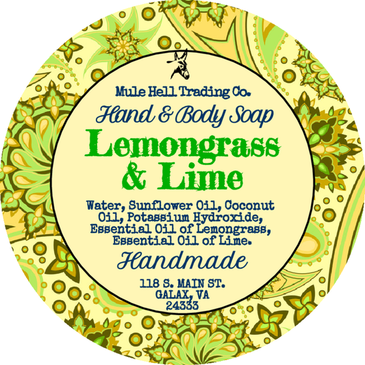 Lemongrass Lime Liquid Soap
