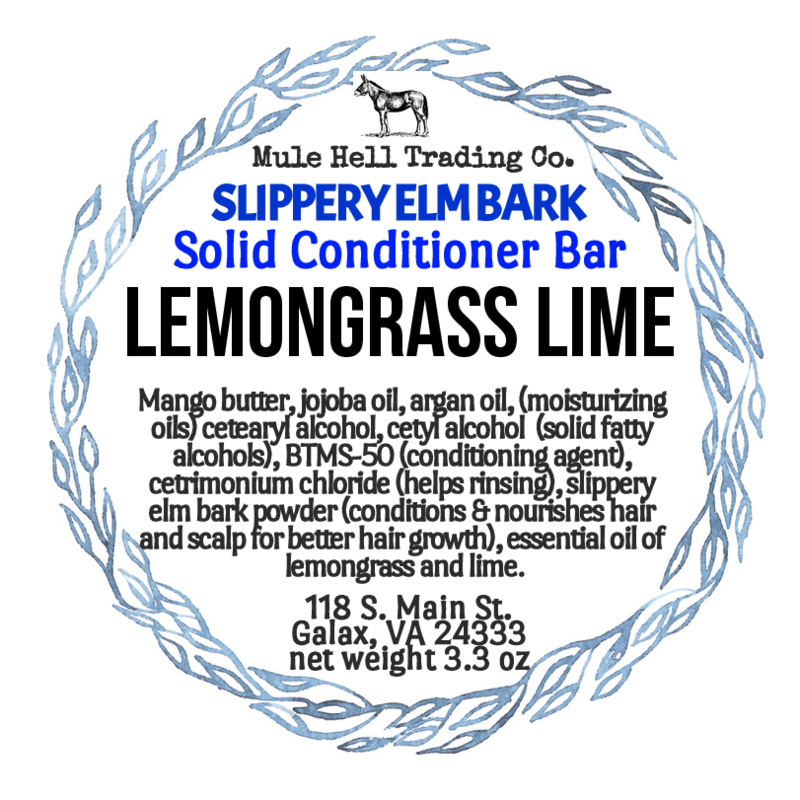 Lemongrass Lime Conditioner Bar