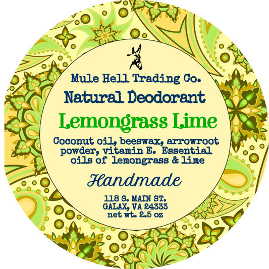 Lemongrass Lime Deodorant
