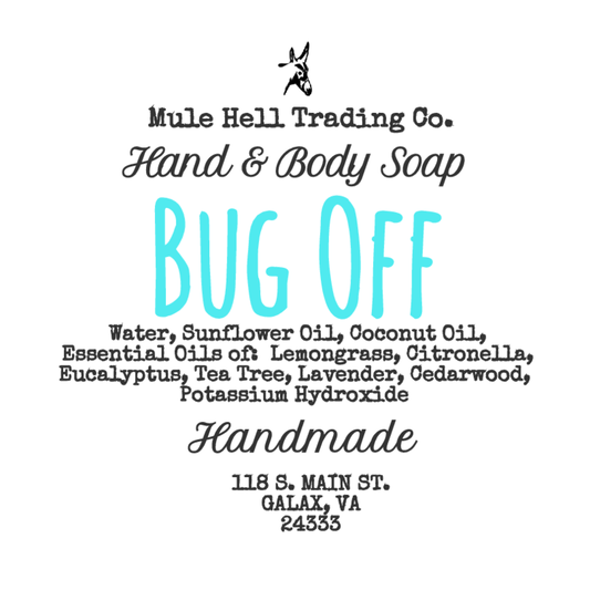 Bug Off Liquid Hand and Body Soap- 16 oz
