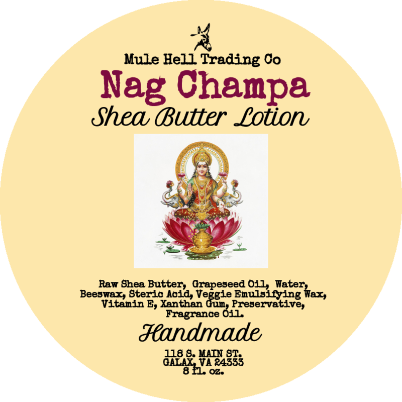 Nag Champa Shea Butter Lotion