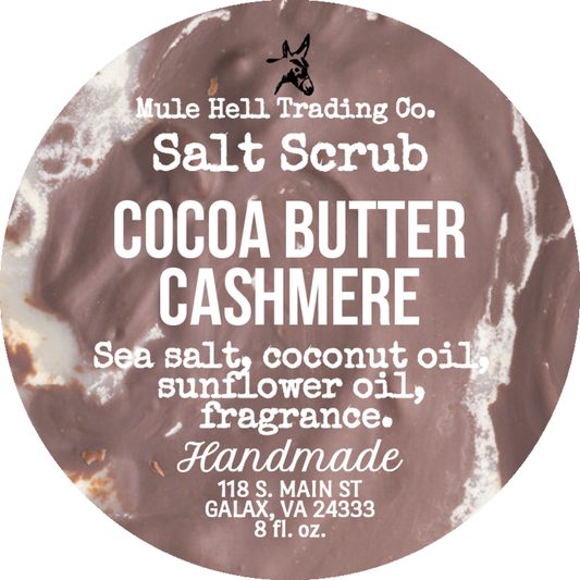 Cocoa Butter Cashmere Salt Scrub