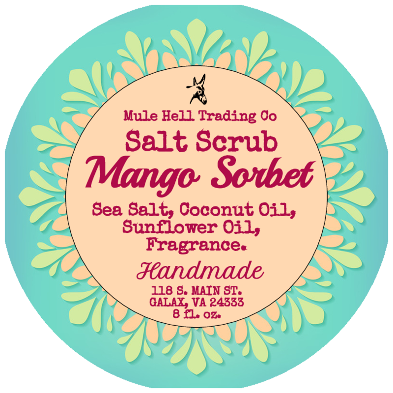 Mango Sorbet Salt Scrub