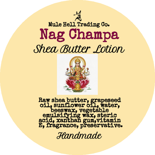 Nag Champa Shea Butter Lotion