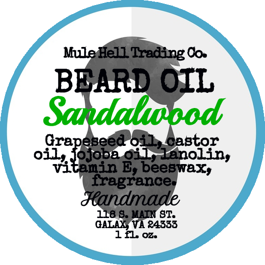 Sandalwood Beard Oil