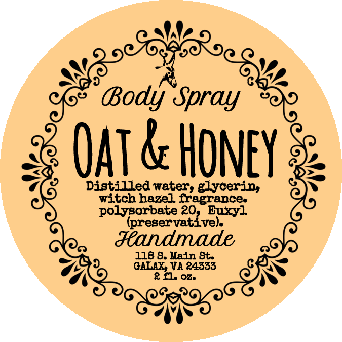 Oat & Honey Body Spray