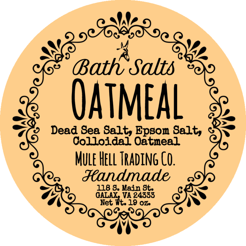 OATMEAL - Fragrance Free Bath Salts