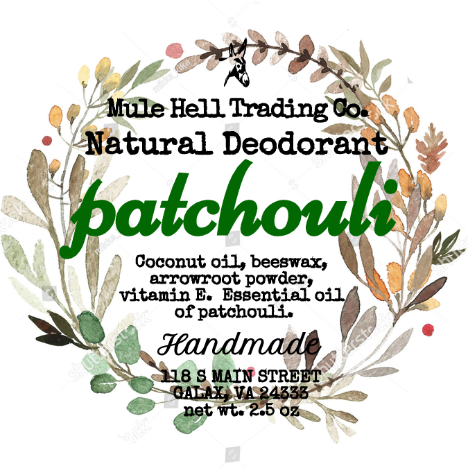 Patchouli Deodorant