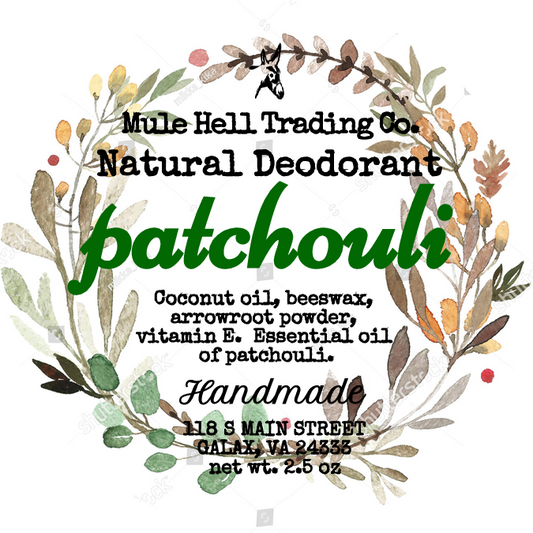 Patchouli Deodorant